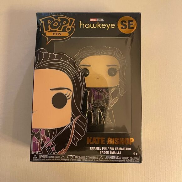 Funko Pop Hawkeye Kate Bishop Enamel Pin NWT - Picture 4 of 4